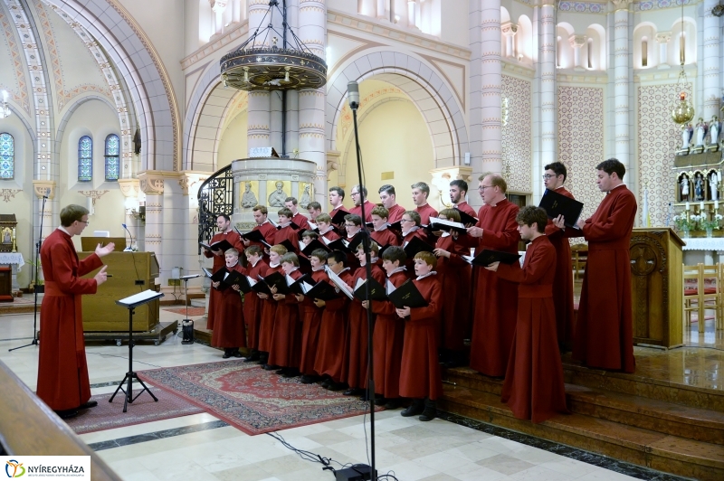 A New College Oxford kórus Nyíregyházán lépett fel