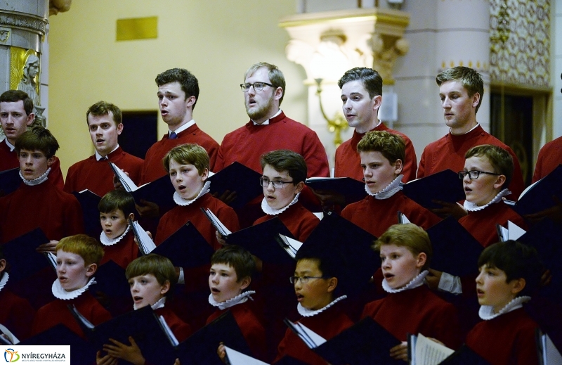 A New College Oxford kórus Nyíregyházán lépett fel