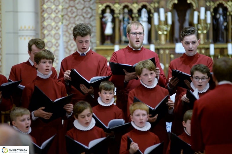 A New College Oxford kórus Nyíregyházán lépett fel
