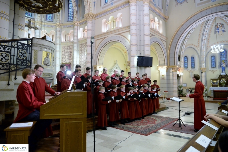 A New College Oxford kórus Nyíregyházán lépett fel