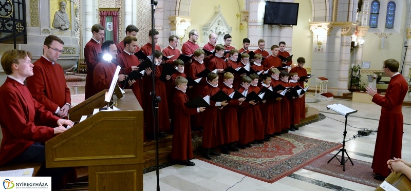 A New College Oxford kórus Nyíregyházán lépett fel