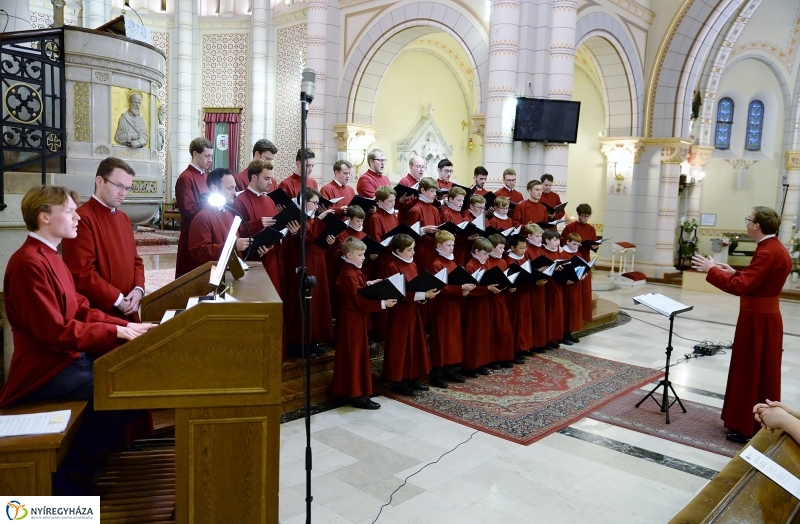 A New College Oxford kórus Nyíregyházán lépett fel