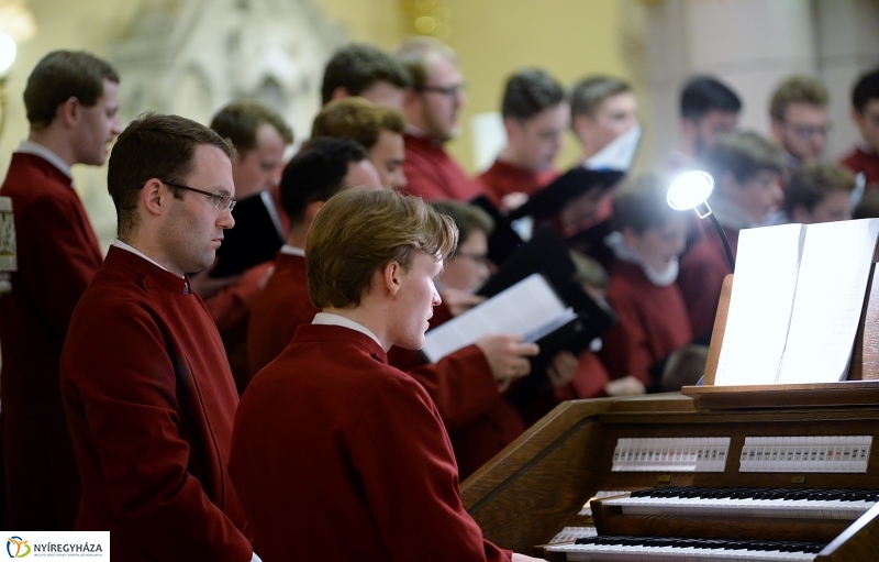 A New College Oxford kórus Nyíregyházán lépett fel