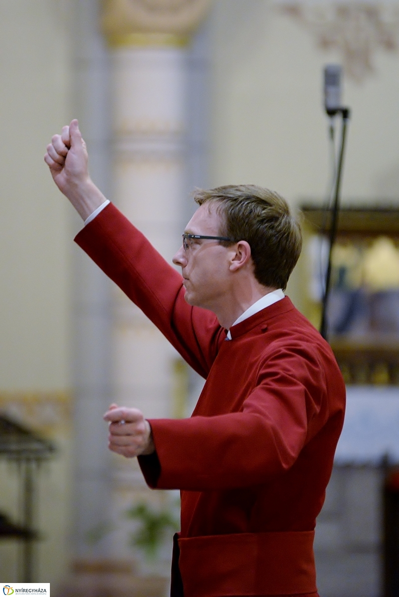 A New College Oxford kórus Nyíregyházán lépett fel