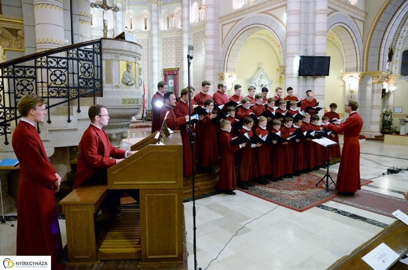 A New College Oxford kórus Nyíregyházán lépett fel