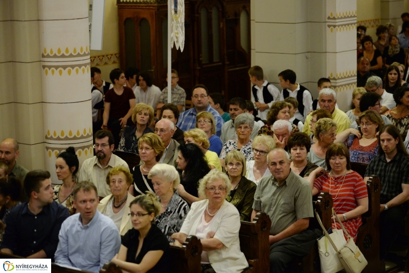 A New College Oxford kórus Nyíregyházán lépett fel