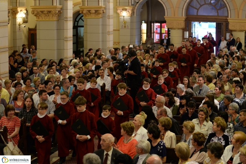 A New College Oxford kórus Nyíregyházán lépett fel