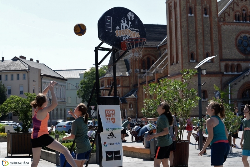 Streetball a Kossuth téren