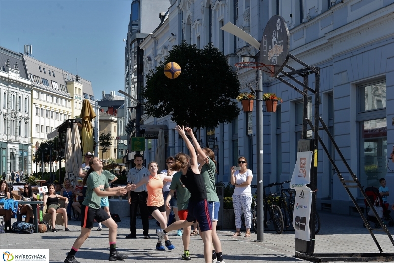 Streetball a Kossuth téren