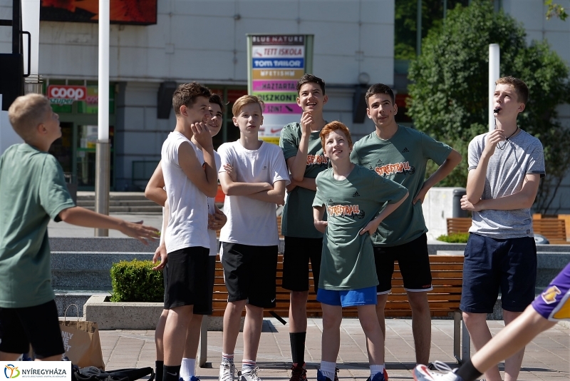 Streetball a Kossuth téren