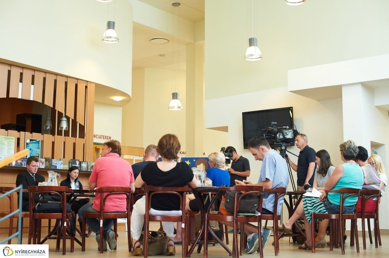 Ünnepi Könyvhét sajtótájékoztató - fotó Szarka Lajos