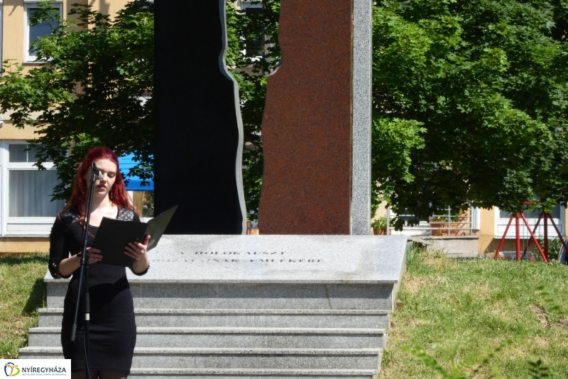 Holocaust áldozataira emlékeztek - fotó Szarka Lajos