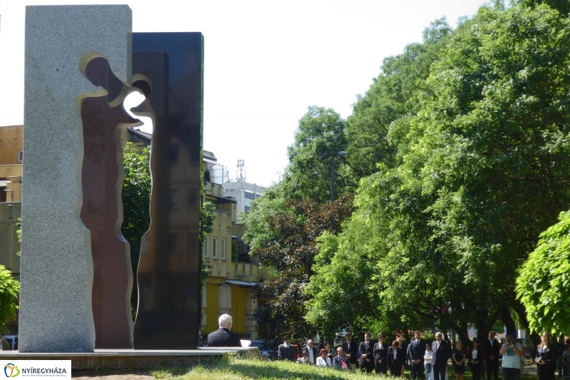 Holocaust áldozataira emlékeztek - fotó Szarka Lajos