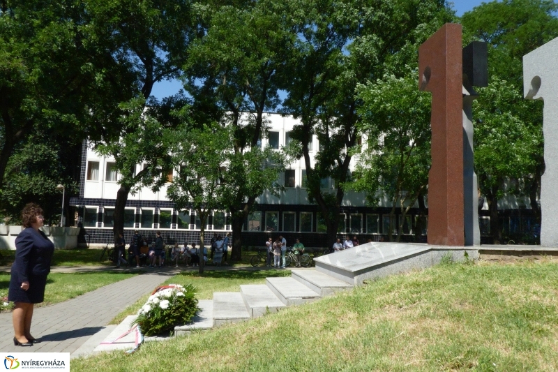 Holocaust áldozataira emlékeztek - fotó Szarka Lajos