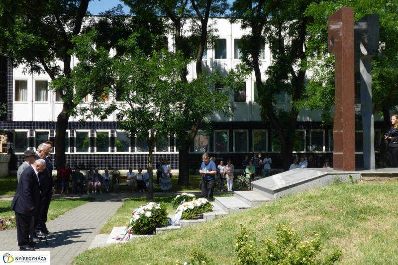 Holocaust áldozataira emlékeztek - fotó Szarka Lajos