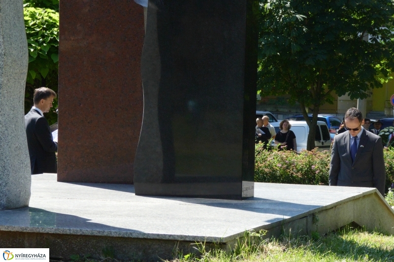 Holocaust áldozataira emlékeztek - fotó Szarka Lajos