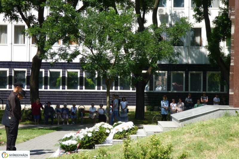 Holocaust áldozataira emlékeztek - fotó Szarka Lajos