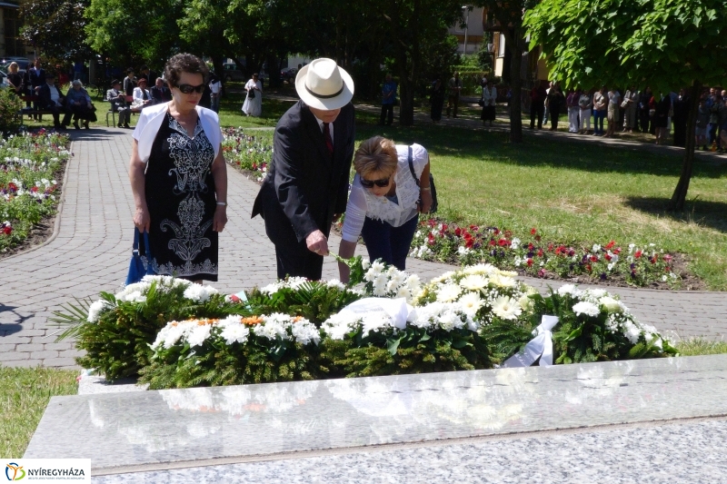 Holocaust áldozataira emlékeztek - fotó Szarka Lajos