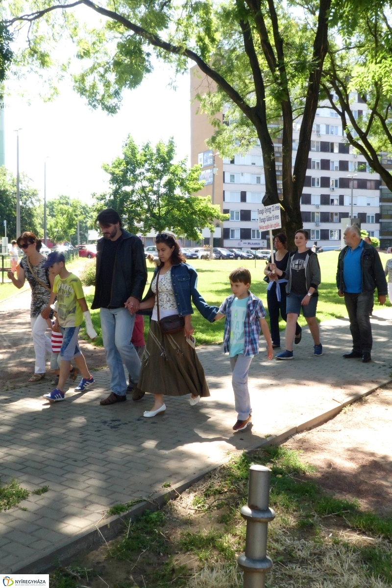 Holocaust áldozataira emlékeztek - fotó Szarka Lajos