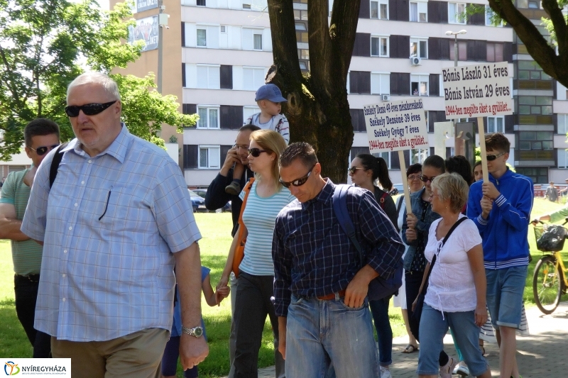 Holocaust áldozataira emlékeztek - fotó Szarka Lajos