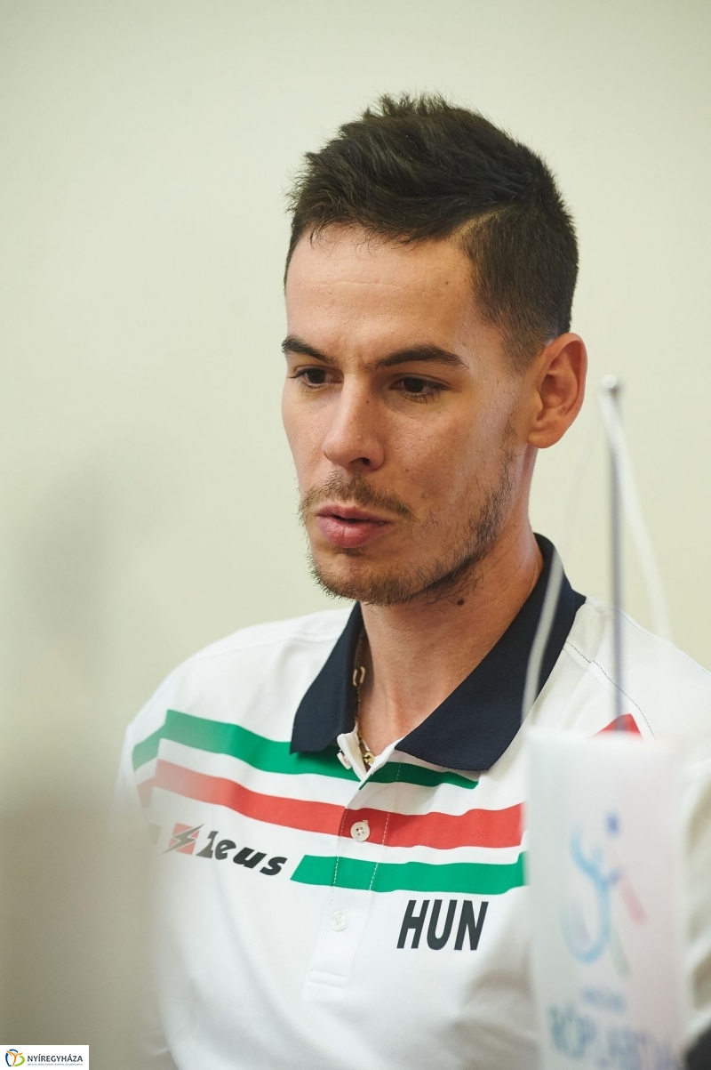 Férfi röplabda Európai Liga sajtótájékoztató - fotó Szarka Lajos