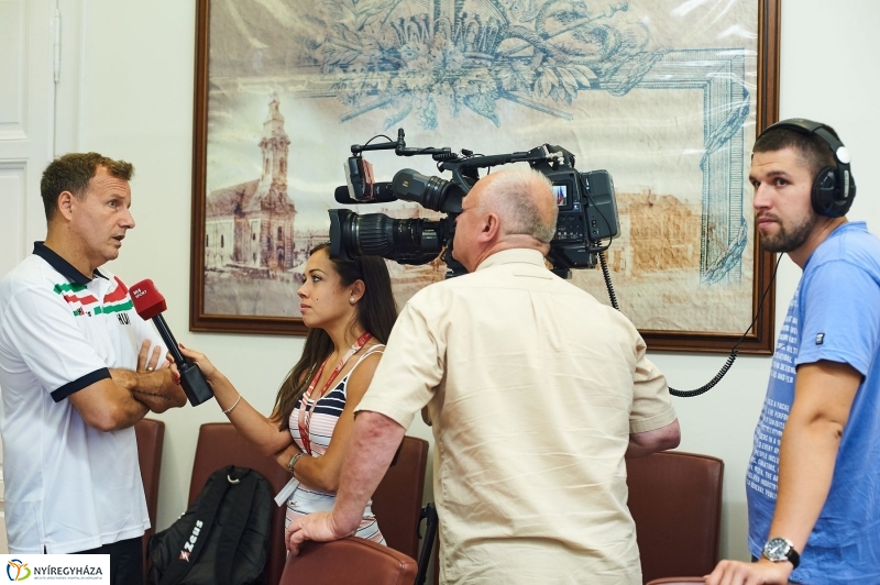 Férfi röplabda Európai Liga sajtótájékoztató - fotó Szarka Lajos