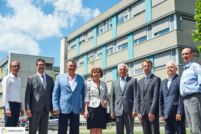 Informatikai sajtótájékoztató a kórházban - fotó Szarka Lajos