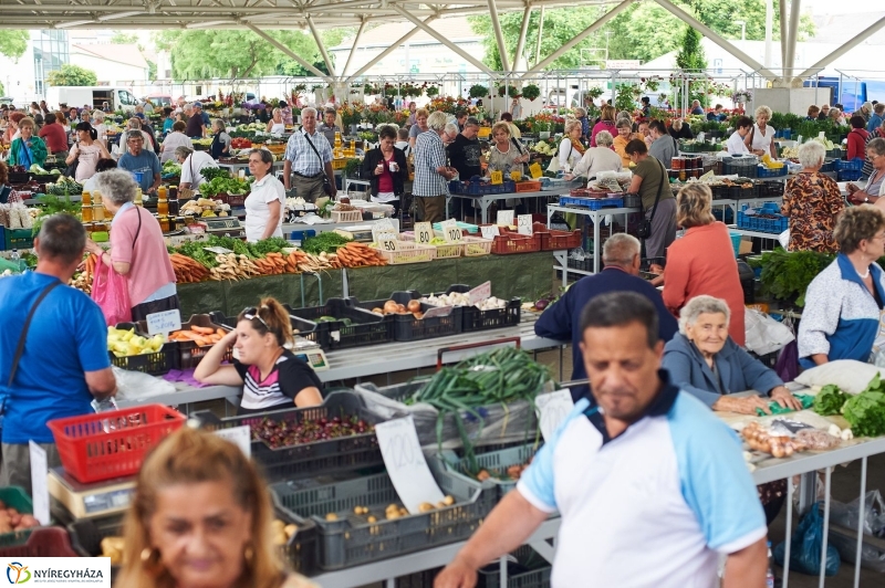 Piac szépségverseny és új parkolók - fotó Szarka Lajos
