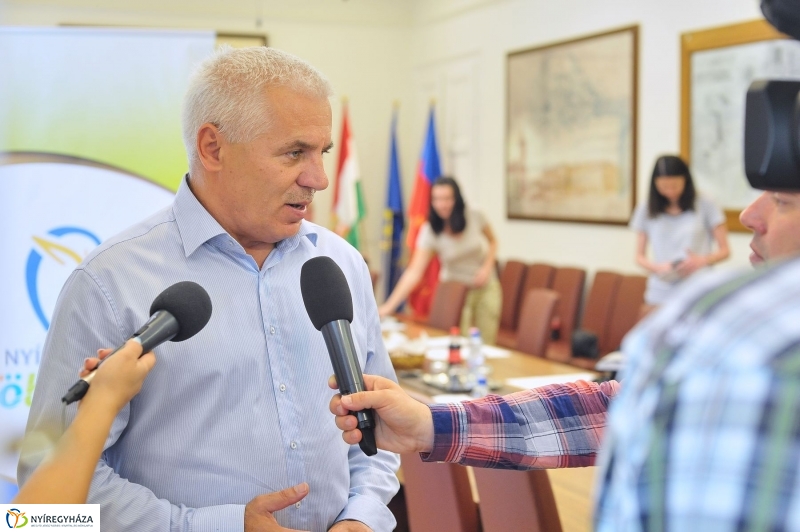 Útfejlesztések sajtótájékoztató - fotó Szarka Lajos