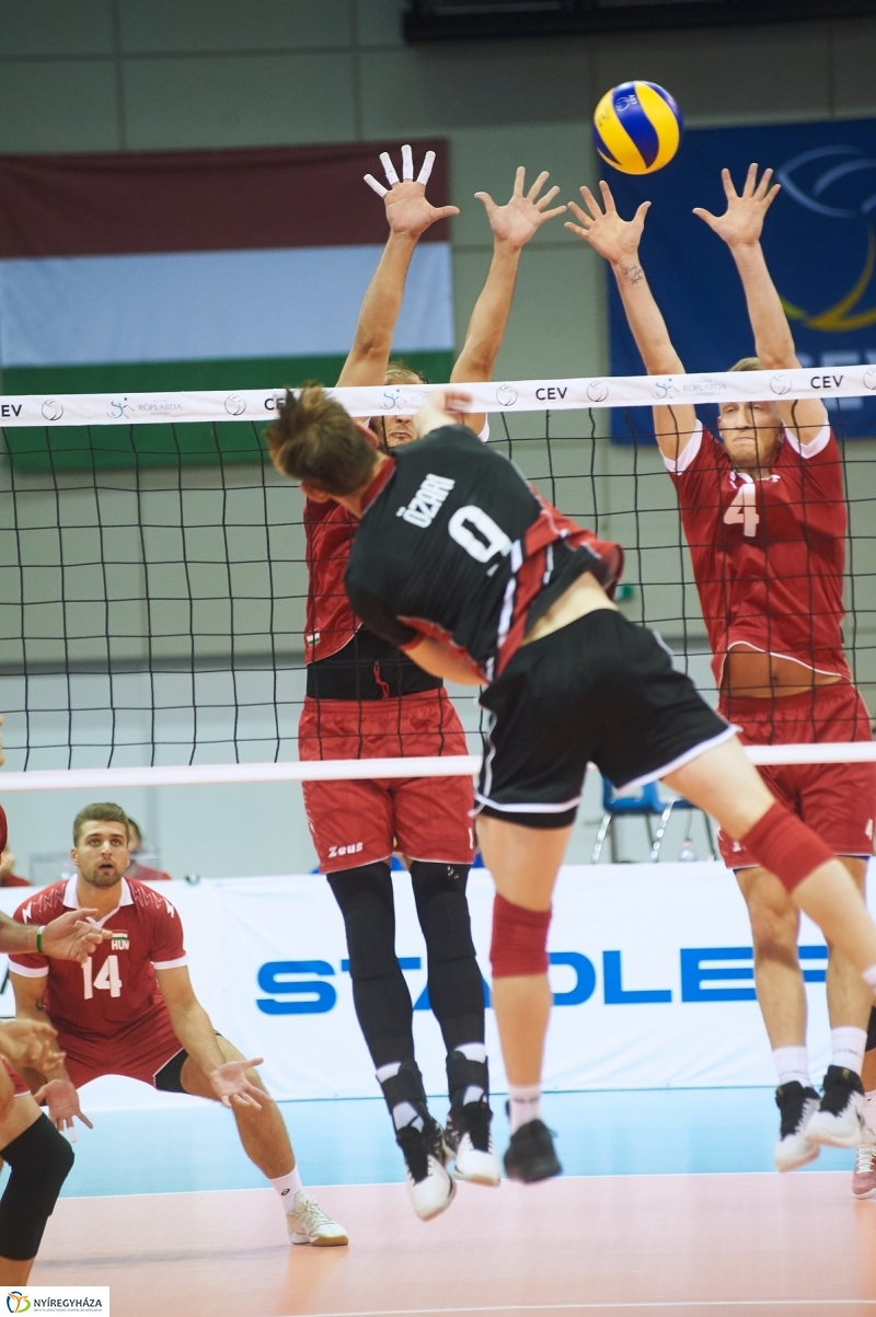 Magyarország-Dánia férfi röplabda - fotó Szarka Lajos