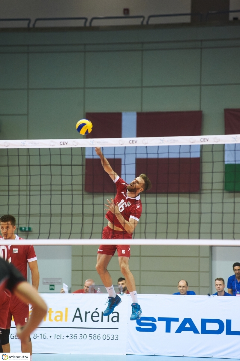 Magyarország-Dánia férfi röplabda - fotó Szarka Lajos
