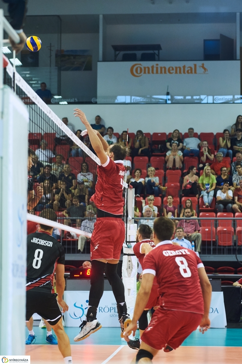 Magyarország-Dánia férfi röplabda - fotó Szarka Lajos