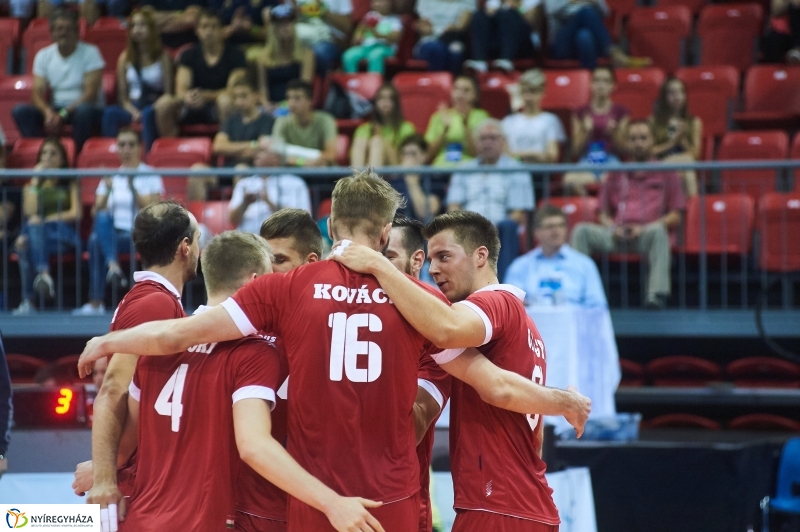 Magyarország-Dánia férfi röplabda - fotó Szarka Lajos
