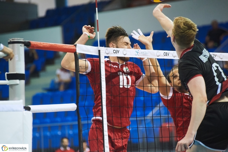 Magyarország-Dánia férfi röplabda - fotó Szarka Lajos