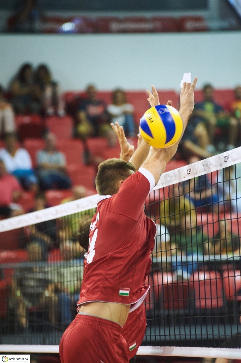 Magyarország-Dánia férfi röplabda - fotó Szarka Lajos