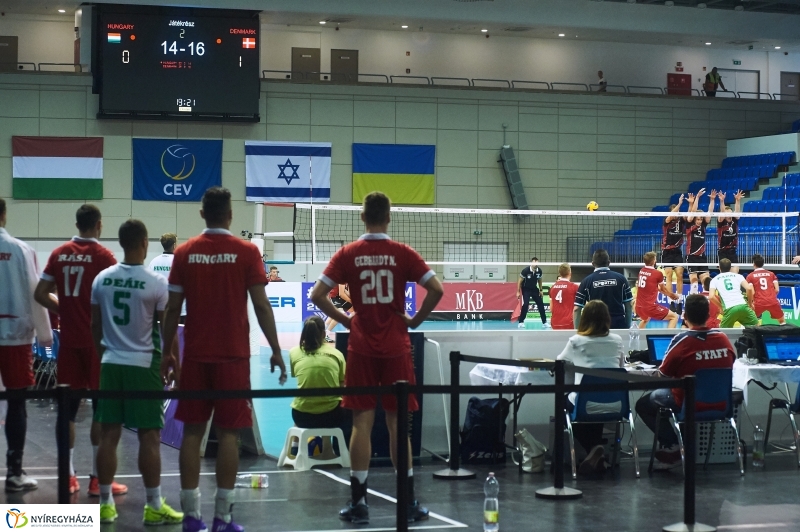 Magyarország-Dánia férfi röplabda - fotó Szarka Lajos