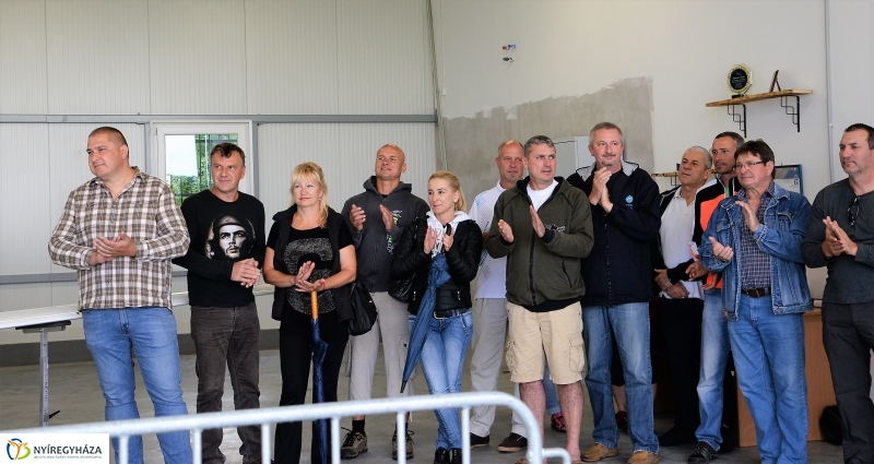 Repülőgép hangár átadás