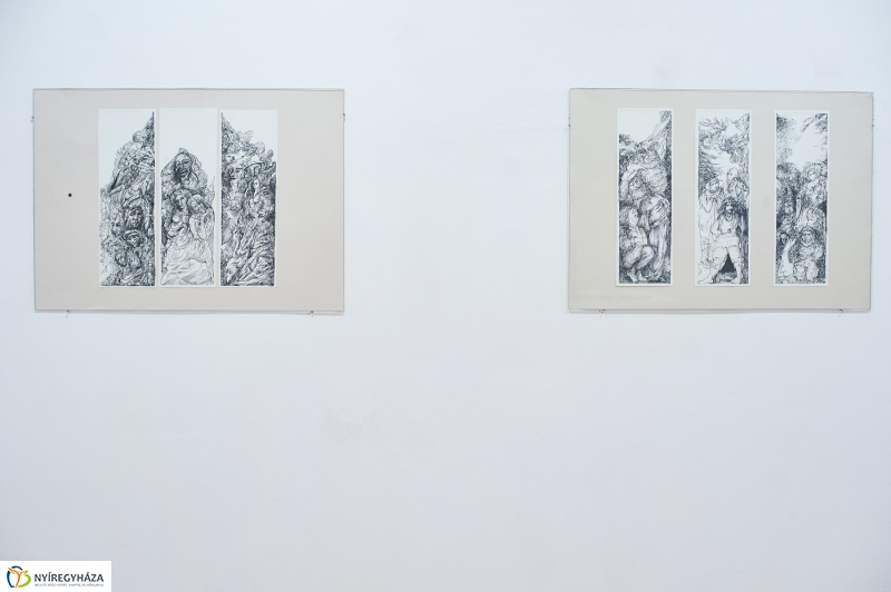 Szepessy Béla és Zielinski Tibor kiállítása - fotó Szarka Lajos