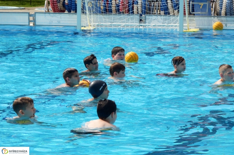 Vízilabda tábor Sóstón - fotó Szarka Lajos