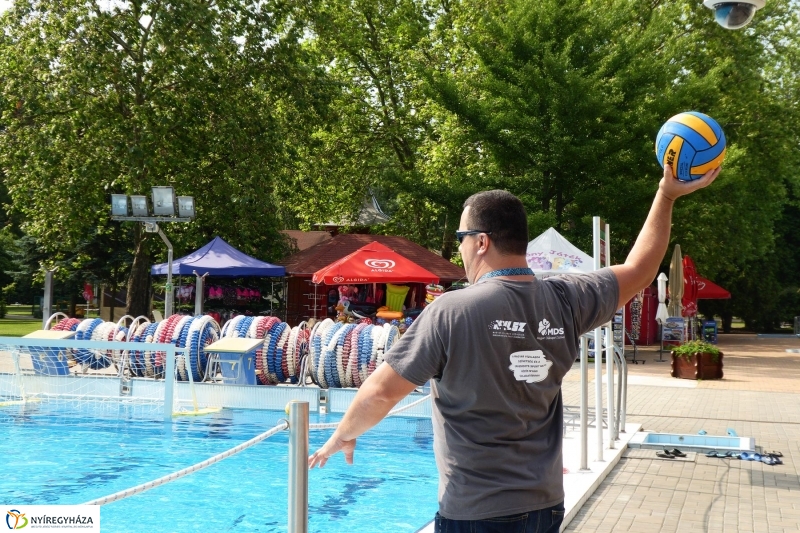 Vízilabda tábor Sóstón - fotó Szarka Lajos