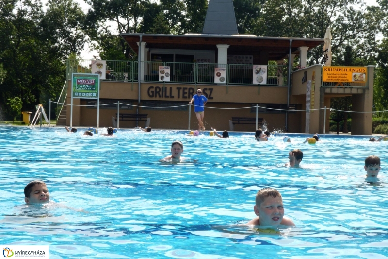Vízilabda tábor Sóstón - fotó Szarka Lajos