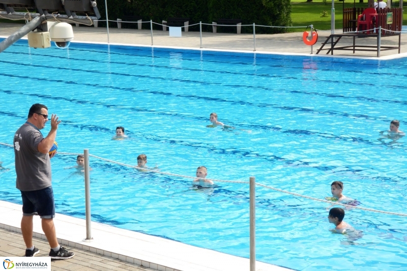 Vízilabda tábor Sóstón - fotó Szarka Lajos