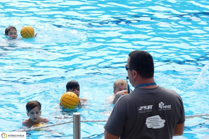 Vízilabda tábor Sóstón - fotó Szarka Lajos