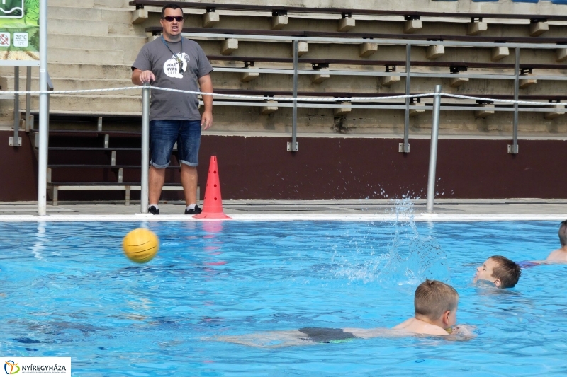 Vízilabda tábor Sóstón - fotó Szarka Lajos