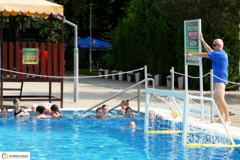 Vízilabda tábor Sóstón - fotó Szarka Lajos