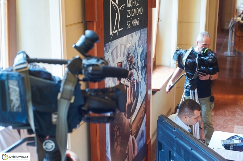 Színházi évad sajtótájékoztató - fotó Szarka Lajos