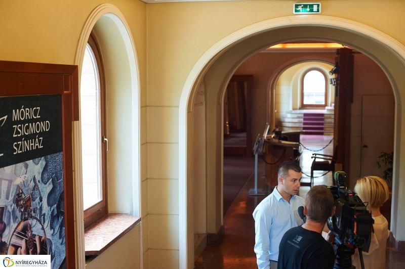 Színházi évad sajtótájékoztató - fotó Szarka Lajos