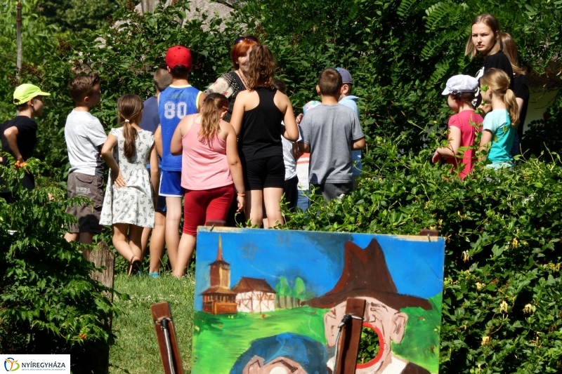 Nyári tábor a múzeumfaluban - fotó Szarka Lajos