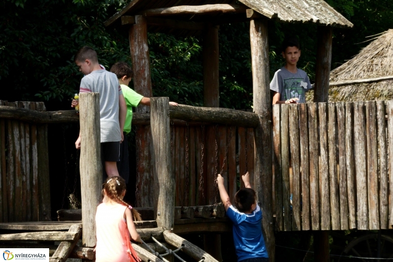 Nyári tábor a múzeumfaluban - fotó Szarka Lajos