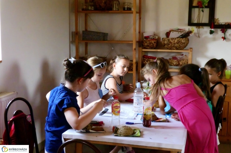 Nyári tábor a múzeumfaluban - fotó Szarka Lajos